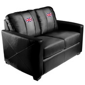 British Flag Stationary Love Seat, XZ7759003LSCDBK-PSFLG55007