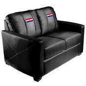Stationary Loveseat with Croatia Logo Panel, XZ7759003LSCDBK-PSFLG55016