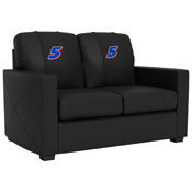 Silver Loveseat with Kyle Larson, AGS-XZ7759003LSCDBK-PSHMS0020