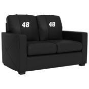 Silver Loveseat with Alex Bowman, AGS-XZ7759003LSCDBK-PSHMS0030