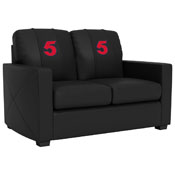 Silver Loveseat Geoff Bodine, AGS-XZ7759003LSCDBK-PSHMS0070