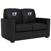 Silver Loveseat with Darrell Waltrip, AGS-XZ7759003LSCDBK-PSHMS0120