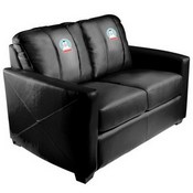 Stationary Loveseat with Snowman Globe Logo Panel, XZ7759003LSCDBK-PSHOL88040