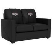 Stationary Loveseat with Los Angeles Dodgers 2020 Championship Logo, XZ7759003LSCDBK-PSMLB21043