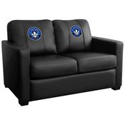 Silver Loveseat with CF Montreal Primary Logo, XZ7759003LSCDBK-PSMLS90250