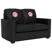 Stationary Loveseat with Atlanta Hawks Secondary, XZ7759003LSCDBK-PSNBA30003