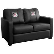 Stationary Loveseat Miami Heat Team Commemorative Logo, XZ7759003LSCDBK-PSNBA31045