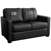 Stationary Loveseat with Brooklyn Nets Team Commemorative Logo, XZ7759003LSCDBK-PSNBA31075