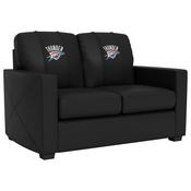 Oklahoma City Thunder NBA Stationary Love Seat, XZ7759003LSCDBK-PSNBA32060