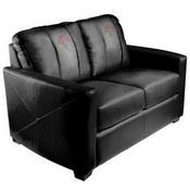 Stationary Loveseat with Red Rose Logo Panel, XZ7759003LSCDBK-PSOUT85059