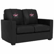 Silver Loveseat with Professional Bull Riders Primary Logo, XZ7759003LSCDBK-PSPBR0000