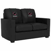 Silver Loveseat with Professional Bull Riders Star Logo, XZ7759003LSCDBK-PSPBR0003