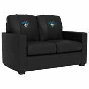 Silver Loveseat with Carolina Cowboys Primary Logo, XZ7759003LSCDBK-PSPBR0020