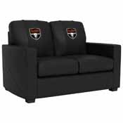 Silver Loveseat with Kansas City Outlaws Primary Logo, XZ7759003LSCDBK-PSPBR0030