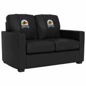 Silver Loveseat with Oklahoma Wildcatters Primary Logo, XZ7759003LSCDBK-PSPBR0050
