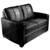 Stationary Loveseat with Golden Retriever Logo Panel, XZ7759003LSCDBK-PSPET86107