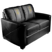Stationary Loveseat with Clarity Logo Panel, XZ7759003LSCDBK-PSSYM80243