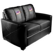 Stationary Loveseat with Cheesecake Logo Panel, XZ7759003LSCDBK-PSSYM80295