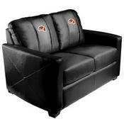 Stationary Loveseat with Steak Logo Panel, XZ7759003LSCDBK-PSSYM80325
