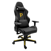 Xpression Gaming Chair with Pittsburgh Pirates Logo, AGS-XZGCXPSNBLK-PSMLB22010A