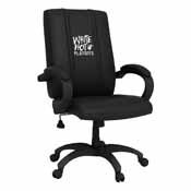 Office Chair 1000  with Miami Heat White Hot 2024 Playoffs Logo, XZOC1000-PSNBA31046