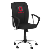 Curve Task Chair with Ohio State Block O Buckeyes Logo, XZOCCURVE-PSCOL11054