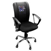 Memphis Tigers Collegiate Curve Task Chair, XZOCCURVE-PSCOL13745