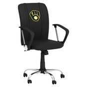 Curve Task Chair with Milwaukee Brewers, AGS-XZOCCURVE-PSMLB21052