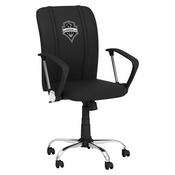 Curve Task Chair with Seattle Sounders, AGS-XZOCCURVE-PSMLS90066