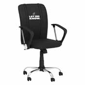 Curve Task Chair with Cleveland Cavaliers Let Em Know 2024 Playoffs Logo, XZOCCURVE-PSNBA30046