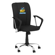 Curve Task Chair with Detroit Lions Classic Logo, XZOCCURVE-PSNFL20053