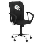 Curve Task Chair with Miami Dolphins, AGS-XZOCCURVE-PSNFL20090