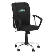 Curve Task Chair with New York Jets Classic Logo, XZOCCURVE-PSNFL21018