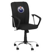 Edmonton Oilers NHL Curve Task Chair, XZOCCURVE-PSNHL41010