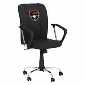 Curve Task Chair with Kansas City Outlaws Primary Logo, XZOCCURVE-PSPBR0030
