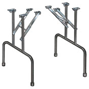 Folding Table Legs For Poker Tables ONLY / Set of 2 Legs, AG-500006