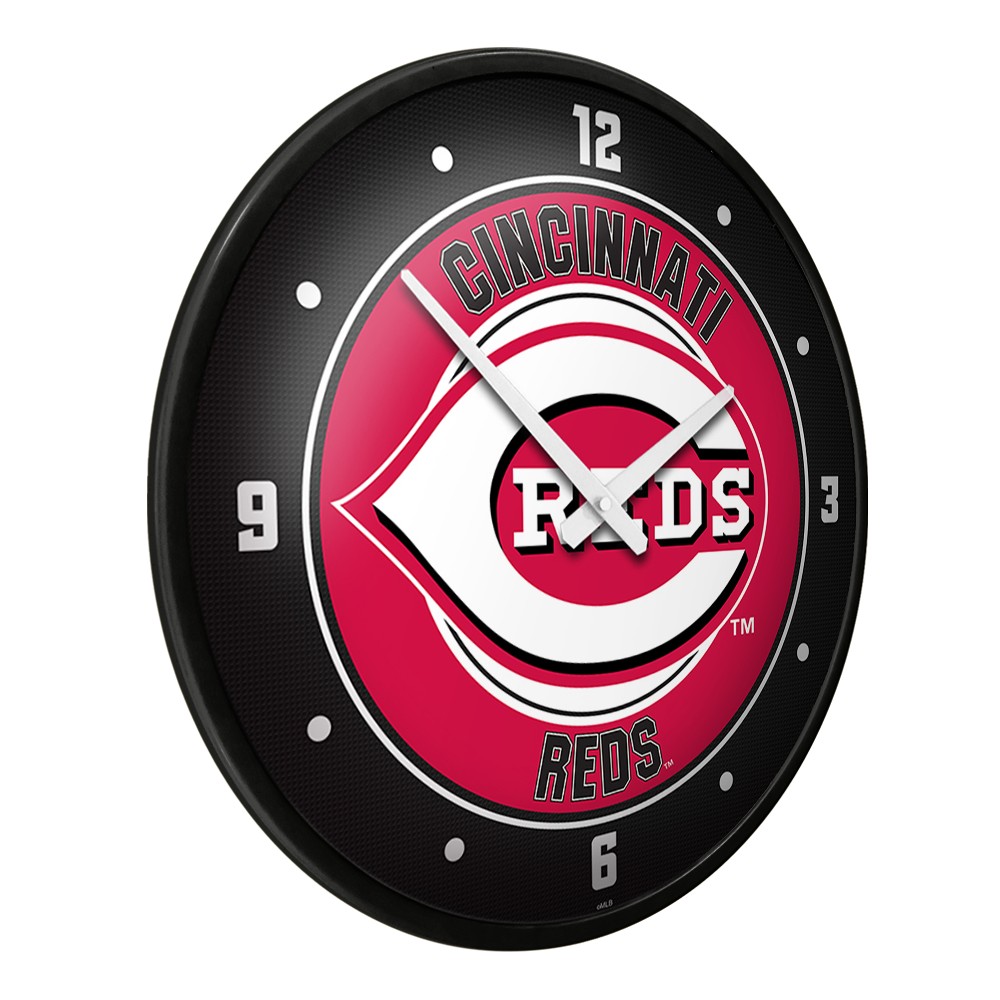 Cincinnati Reds: Modern Disc Wall Clock