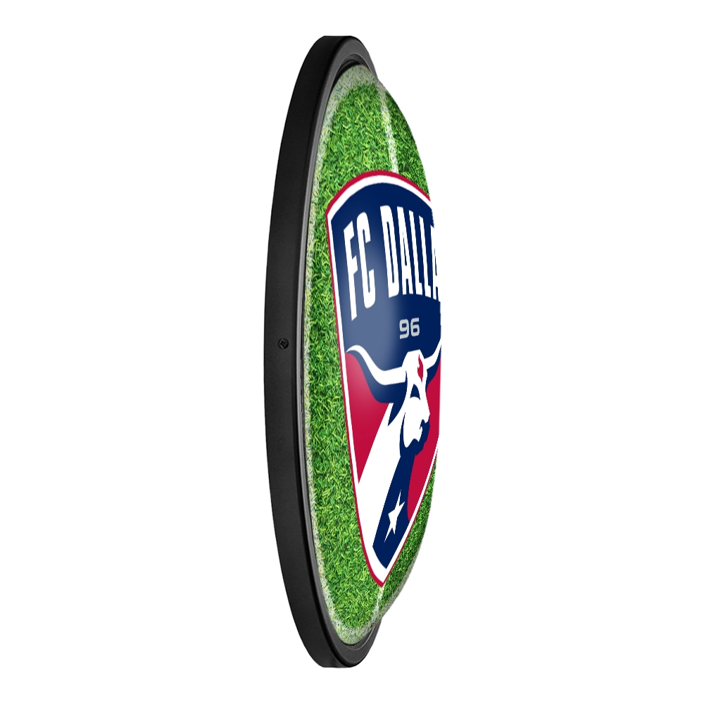 FC Dallas: Pitch - Round Slimline Lighted Wall Sign, MSDALF-130-02