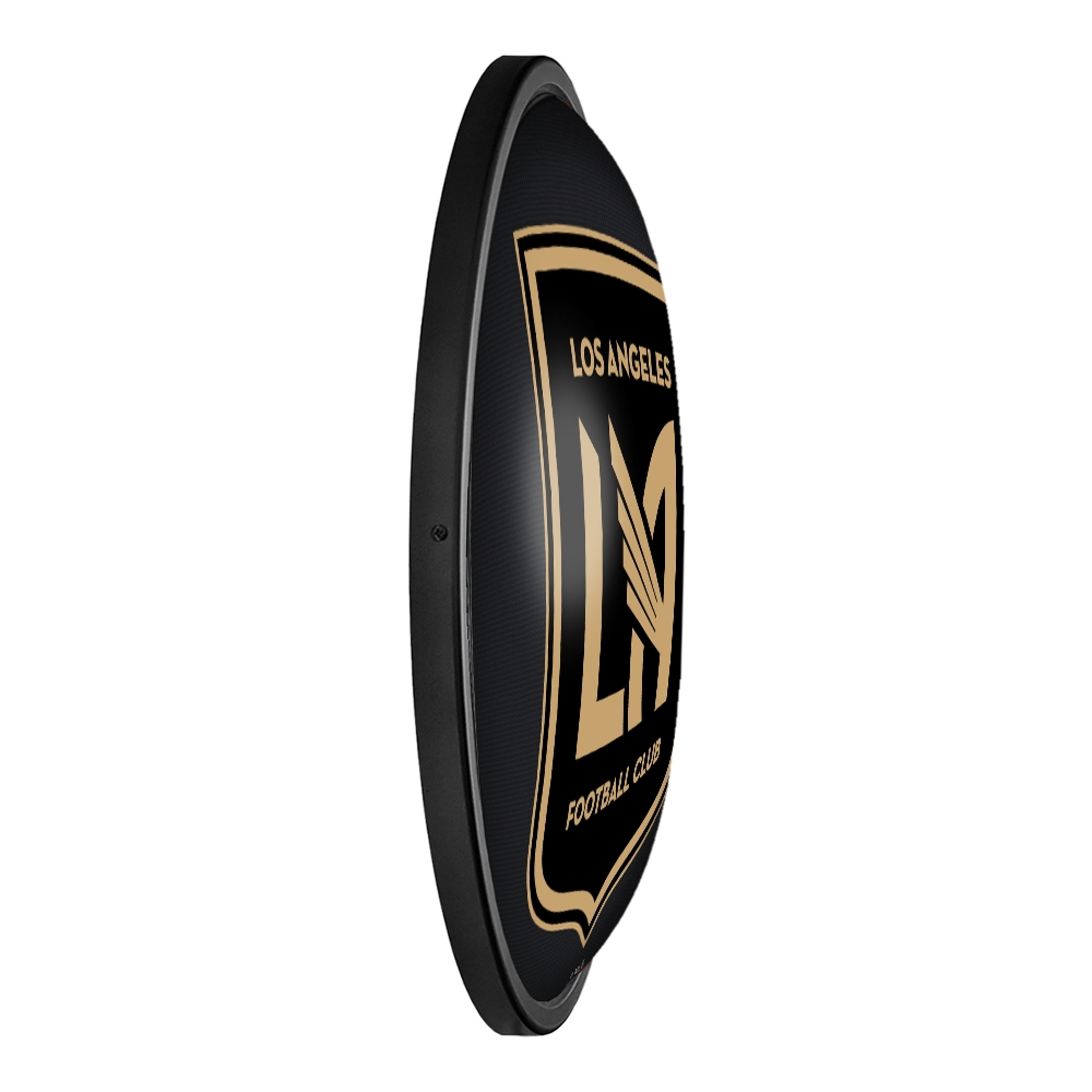 Los Angeles Football Club: Round Slimline Lighted Wall Sign, MSLAFC-130-01