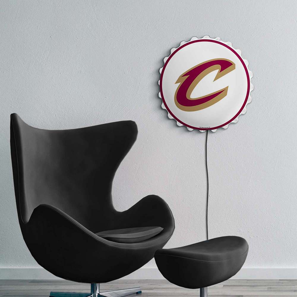 Cleveland Cavaliers Bottle Cap Wall Light NBCLVD 215 01