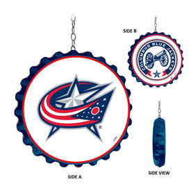 Columbus Blue Jackets: Bottle Cap Dangler, NHCOLU-220-01