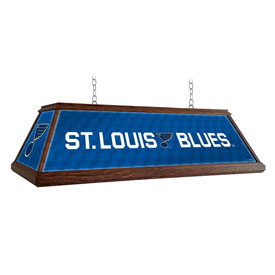 St. Louis Blues: Premium Wood Pool Table Light, NHSTLB-330-01