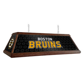 Boston Bruins: Premium Wood Pool Table Light, NHBOST-330-01