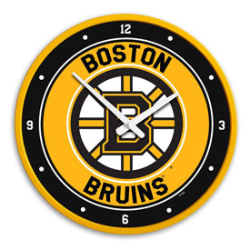 Boston Bruins: Modern Disc Wall Clock, NHBOST-510-01