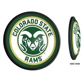 CSU - Colorado State Rams Slimline Illuminated Team Spirit Wall Sign-Round