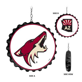 Arizona Coyotes: Bottle Cap Dangler, NHARIZ-220-01