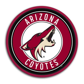 Arizona Coyotes: Modern Disc Wall Sign, NHARIZ-230-01