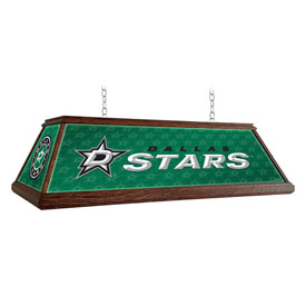 Dallas Stars: Premium Wood Pool Table Light, NHDALS-330-01