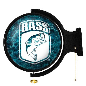 Bassmaster: On the Water - Original Round Rotating Lighted Wall Sign, LIBASS-115-02