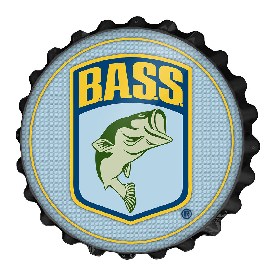 Bassmaster: Bottle Cap Wall Sign, FNB-LIBASS-210-01A